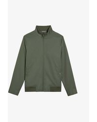 Ted Baker - Arzona High-neck Woven Bomber Jacket - Lyst