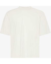 Entire studios - Dart Boxy-fit Organic Cotton-jersey T-shirt X - Lyst