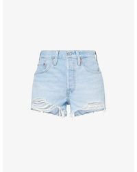 Levi's - 501 Original High-Rise Denim Shorts - Lyst