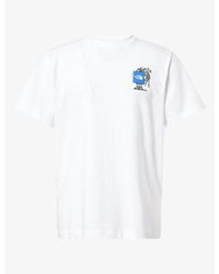 The North Face - Gear Up Graphic-Print Cotton T-Shirt - Lyst