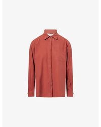 Max Mara - Long-Sleeve Relaxed Silk Shirt - Lyst