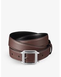 Cartier - Santos De Leather Belt - Lyst