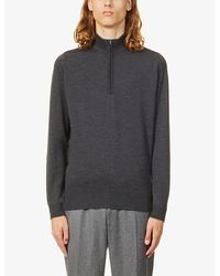 John Smedley - Tapton High-Neck Wool Jumper - Lyst