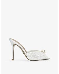 Steve Madden - Priya Lace Heeled Mules - Lyst