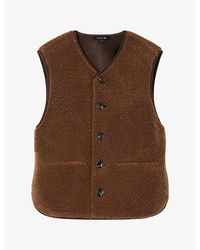 Soeur - Fusil Teddy-Textured Faux-Fur Gilet - Lyst