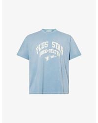 Duke & Dexter - Plus Star Vintage Crewneck Cotton-Jersey T-Shirt - Lyst