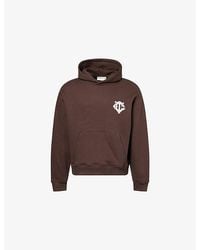 The Couture Club - Monogram-Emblem Relaxed-Fit Cotton Hoody - Lyst
