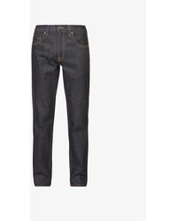 Nudie Jeans - Gritty Jackson Regular-fit Straight-leg Jeans - Lyst