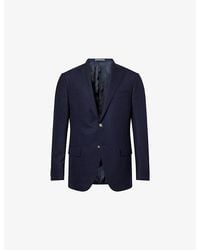 Corneliani - Single-Breasted Notch-Lapel Wool Jacket - Lyst