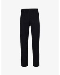 Homme Plissé Issey Miyake - Basic Pleated Straight-leg Regular-fit Knitted Trousers - Lyst