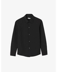 Sandro - Joker Long-Sleeve Regular-Fit Stretch-Woven Shirt - Lyst