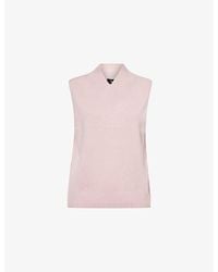 ME+EM - V-Neck Relaxed-Fit Wool And Cashmere Vest - Lyst