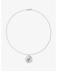 Monica Vinader - Scorpio Zodiac Sterling- Pendant Necklace - Lyst