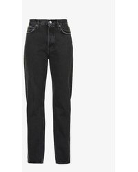 Agolde - 90s Pinch Waist Straight-leg High-rise Organic-cotton Denim Jeans - Lyst