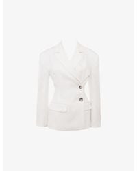 House Of Cb - Hudson Hourglass Stretch-Woven Blazer - Lyst