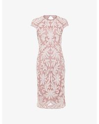 Phase Eight - Karima Tapework-Lace Woven Mini Dress - Lyst