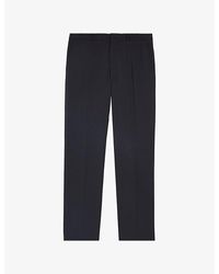 The Kooples - Straight-Leg Regular-Fit Wool Trousers - Lyst