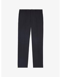 The Kooples - Straight-Leg Regular-Fit Wool Trousers - Lyst