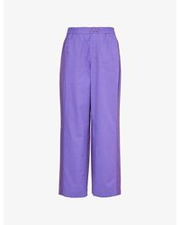 Hay - Vivid Duo Relaxed-Fit Mid-Rise Pyjama Trousers - Lyst