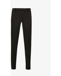 Zadig & Voltaire - Prune Strass Mid-rise Woven Trousers - Lyst