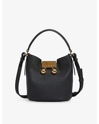 Marni - Trunkeroo Bucket Leather Shoulder Bag - Lyst
