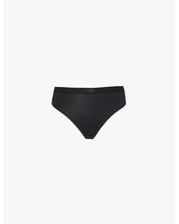 Sloggi - Ever Ease String Stretch-Cotton Thong - Lyst
