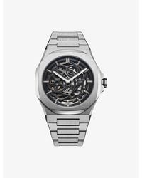 D1 Milano - Skeleton Bracelet 41.5Mm Stainless Steel Mechanical Watch - Lyst