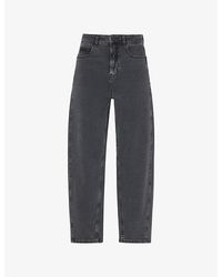 Whistles - Barrel-Leg Stretch-Denim Jeans - Lyst