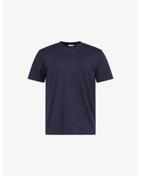 Sunspel - Riviera Short-Sleeve Cotton-Jersey T-Shirt - Lyst