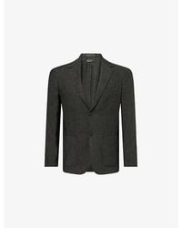 Sunspel - Single-Breasted Linen Blazer - Lyst