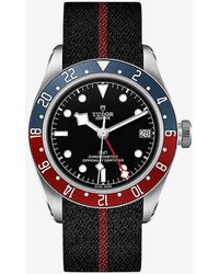 Tudor - M79830rb-0003 Black Bay Gmt 41mm Stainless Steel And Woven Automatic Watch - Lyst