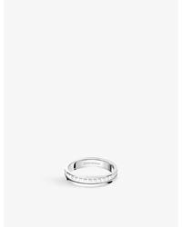 Boucheron - Quatre Double Edition 18Ct- And Hyceram Wedding Band - Lyst