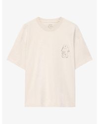 AllSaints - Roller Relaxed-Fit Cotton T-Shirt - Lyst