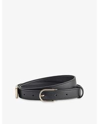 Victoria Beckham - Dorian B Finite Leather Belt - Lyst
