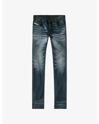 DIESEL - 2030 D-Krooley Joggjeans 068Qk Regular-Fit Stretch-Denim Jeans - Lyst