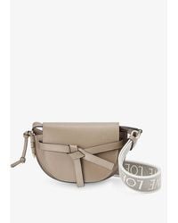 Loewe - Mini Gate Dual Leather Shoulder Bag - Lyst