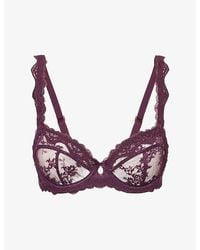 Lounge Underwear - Adorn Balcony Lace Bra - Lyst