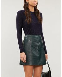 Whistles - Ladies Viscose Knitted Annie Metallic Jumper - Lyst