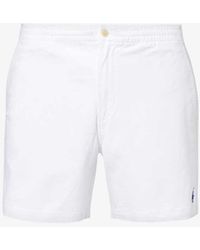 Polo Ralph Lauren - Classic-fit Straight-leg Stretch-cotton Shorts - Lyst