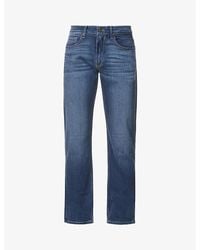 PAIGE - Normandie Straight Jeans - Lyst