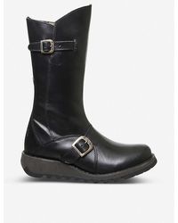 fly london wide calf boots