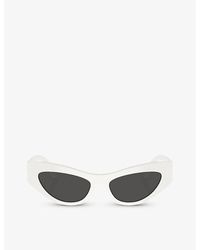 Dolce & Gabbana - Dg4450 Cat Eye-frame Acetate Sunglasses - Lyst