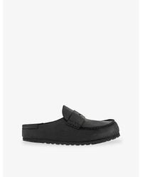 Birkenstock - Naples Wrapped Suede Clogs - Lyst