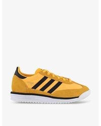 adidas - Spark Sl72 Nylon And Leather Low-Top Trainers - Lyst