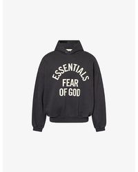 Fear Of God - Campus '90S Brand-Print Cotton-Jersey Hoody - Lyst
