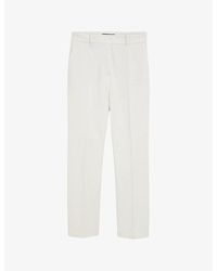 JOSEPH - Coleman Slip-pocket Straight-leg Regular-fit Stretch-woven Trousers - Lyst