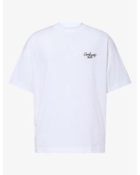 Carhartt - Signature Script Logo Cotton T-Shirt - Lyst