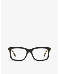 Gucci - gg0914o Acetate Rectangular-frame Optical Glasses - Lyst