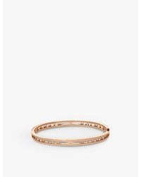 BVLGARI - B.Zero1 18Ct Rose- Bangle Bracelet - Lyst