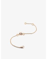 BVLGARI - B.Zero1 18Ct Rose- And 0.31Ct Brilliant-Cut Diamond Bracelet - Lyst